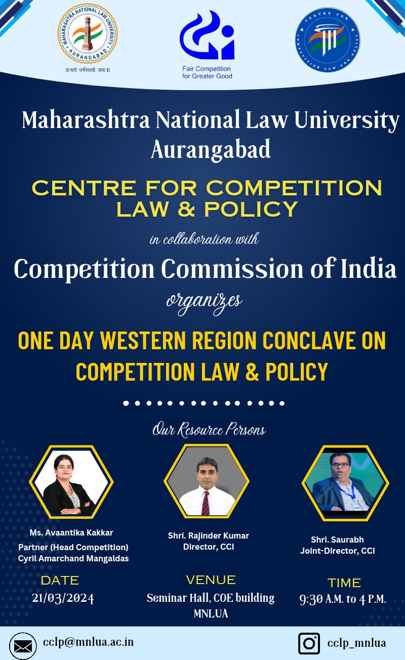 One Day Western Region Conclave on Competition Law and Policy