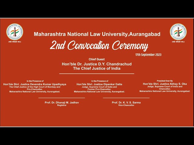 MAHARASHTRA NATIONAL LAW UNIVERSITY AURANGABAD A PROJECT BY PUBLIC WORKS DEPARTMENT